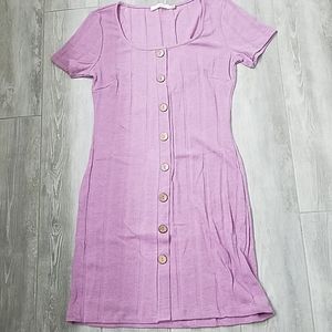 Ribbed comfy sheath dress NWT